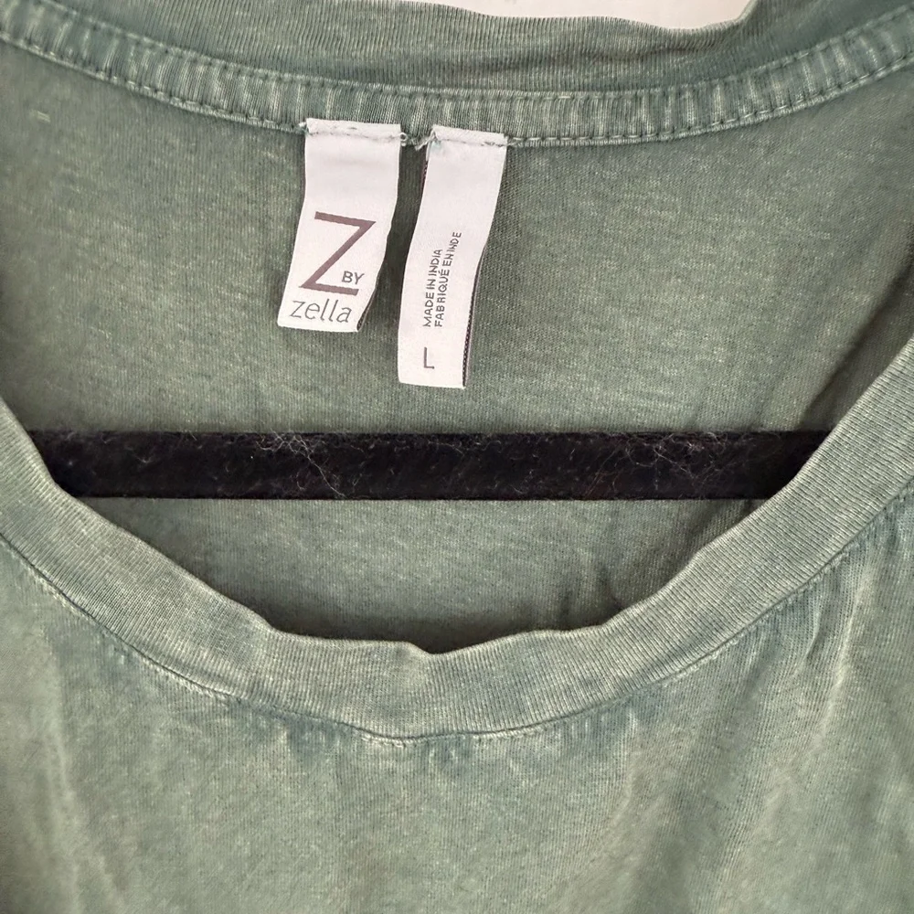 Zella Green Muscle Tee for Women - Picture 2 of 6